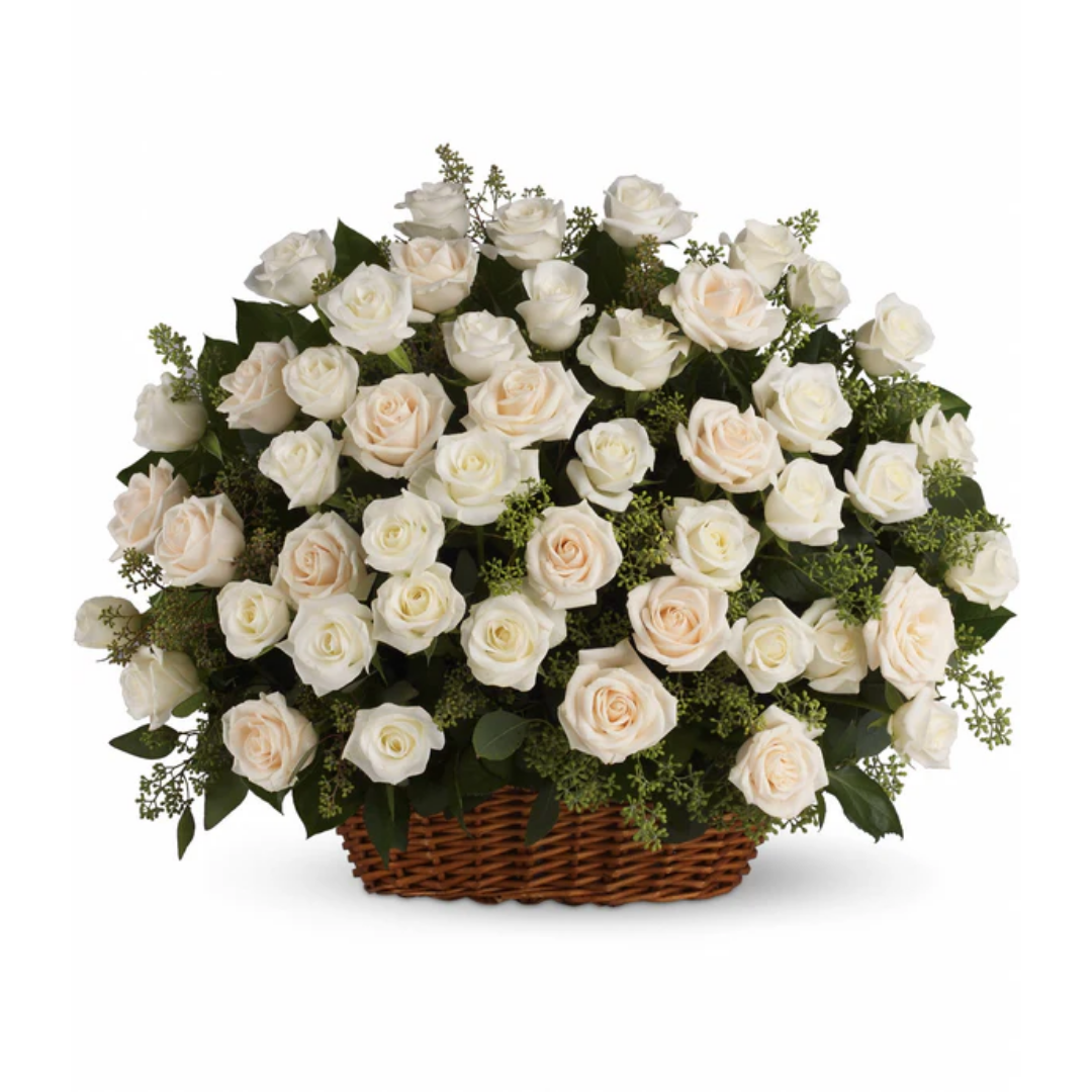 Bountiful Rose Basket