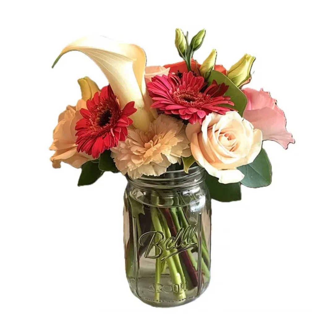 Vintage Bliss in Mason Jar