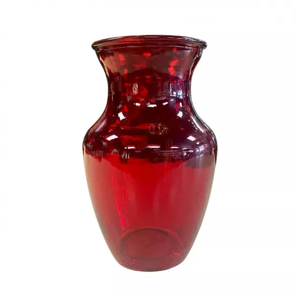 Red Vase
